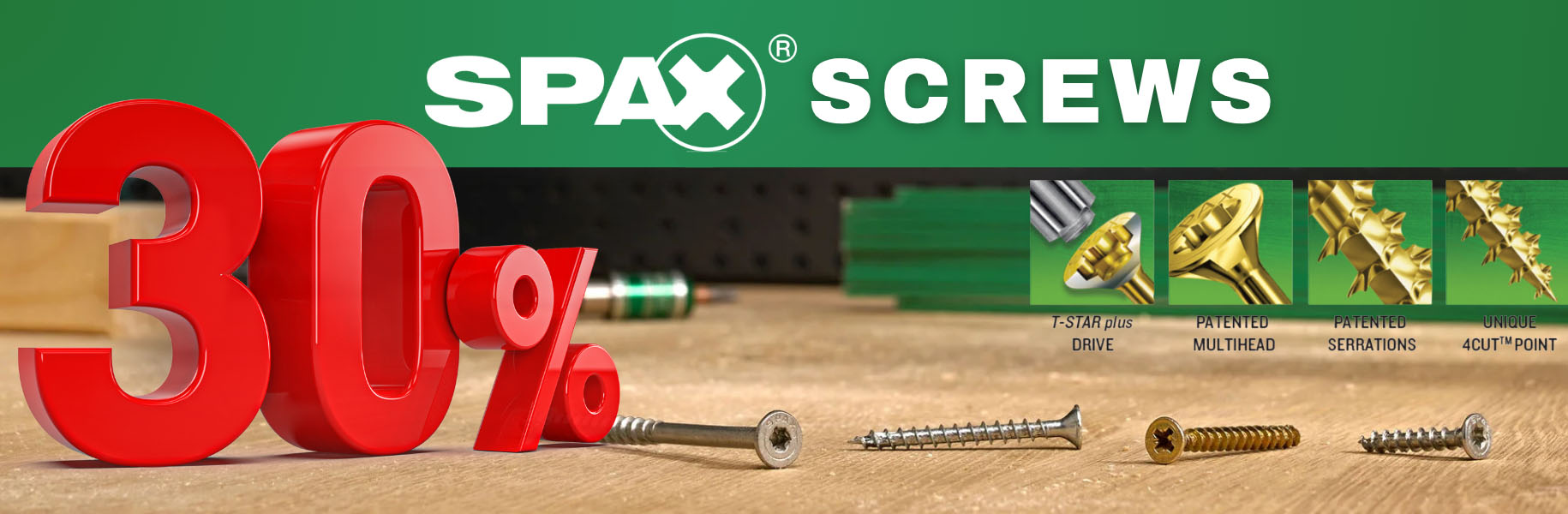 Spax Wood Screws at Joe Mckenna's